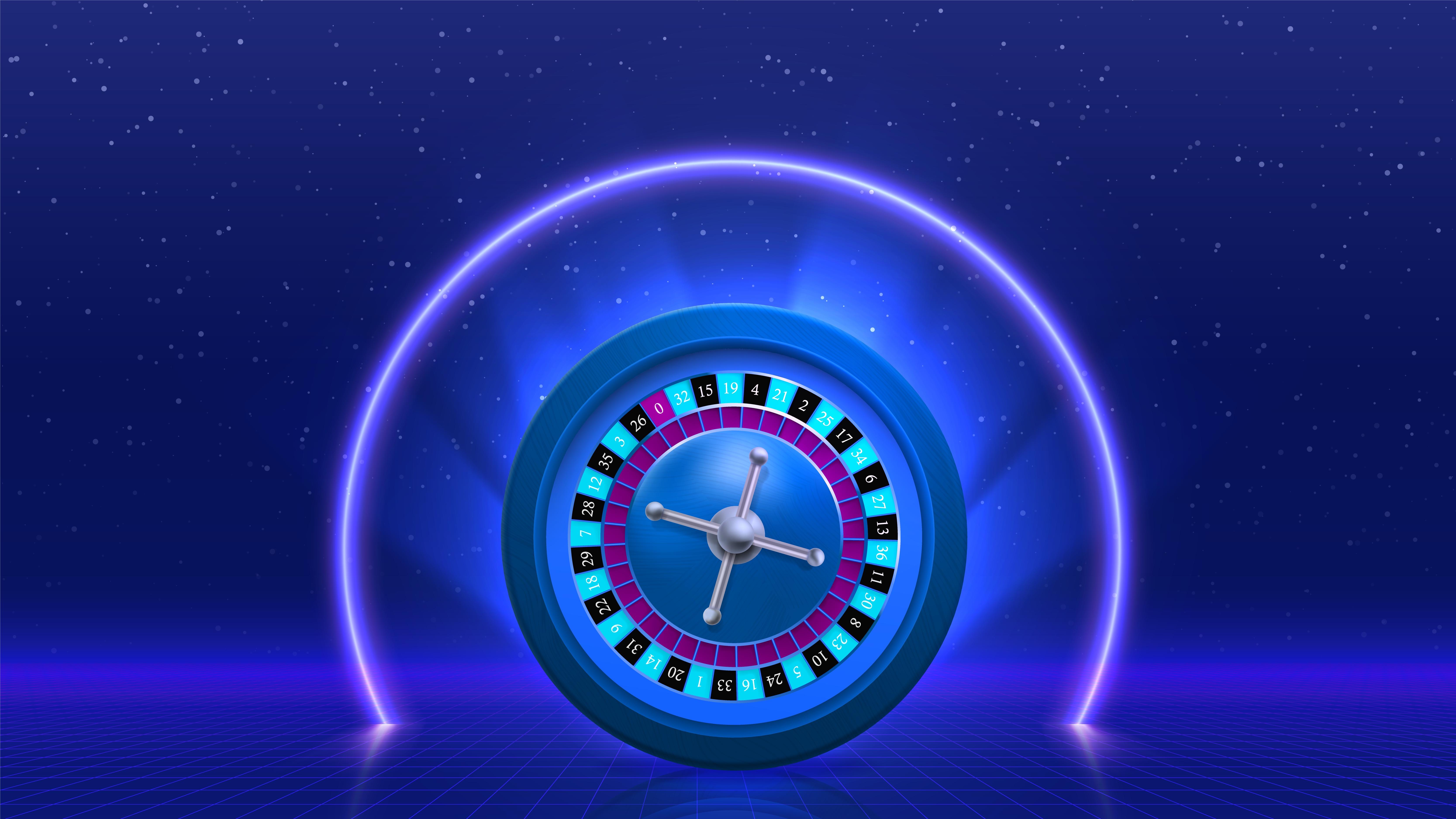 Máquina de slot exibindo uma combinação vencedora